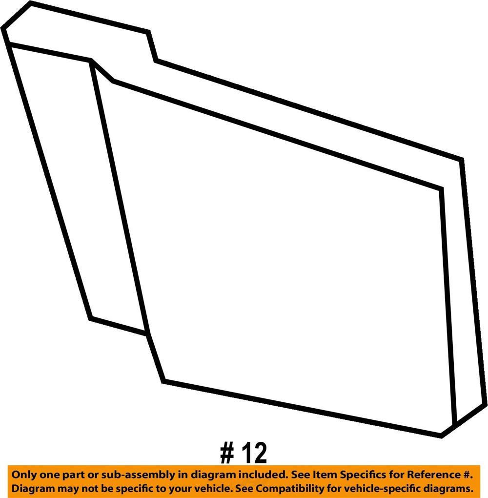 Rear trailer hook cover-23431230