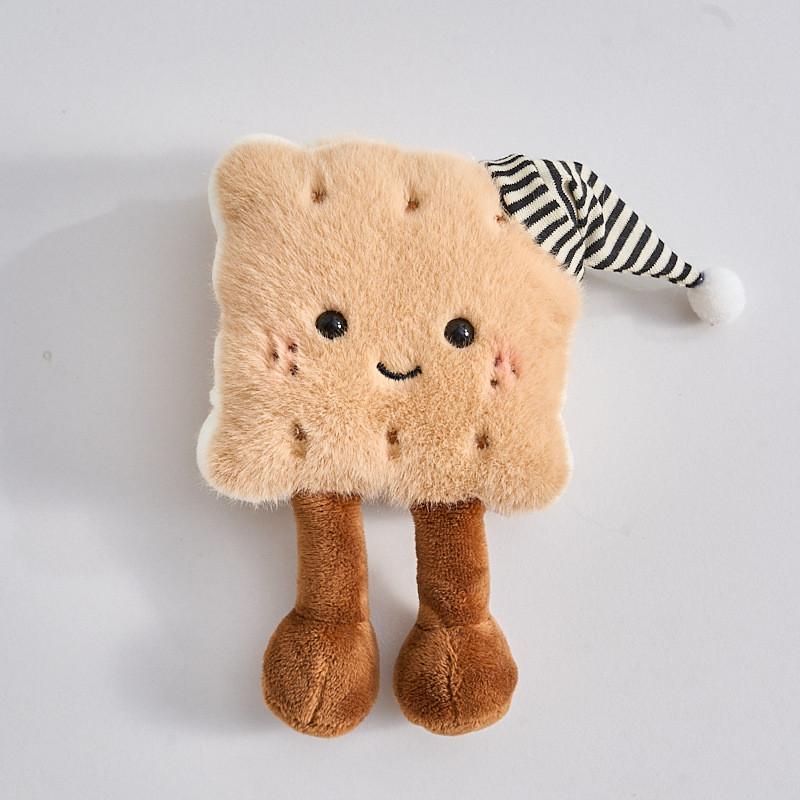 Marine And Food Series Cartoon Plush Refrigerator Magnets With Polyester Filling For Kids And Baby Room Decor