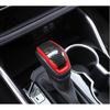 Carbon &Red Gear Shift Knob Molding Cover Trim For -2025 Highlander Toyota