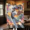 Jojo's Bizarre Adventure: Diamond Unbreakable blanket blanket Suitable for all seasons Digital printing bedroom Machine washable