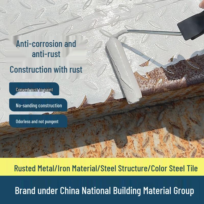 CARPOLY No-Sanding Rust Converter Metal Paint 1kg