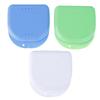 1PC Denture Bath Hole Box Dental False Teeth Appliance Container Storage Denture New