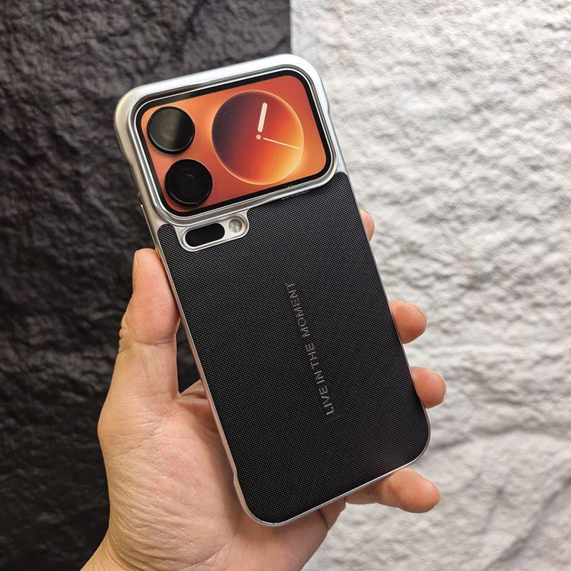 For Xiaomi 17 Pro Max Case Luxurious Plain Weave Dermatoglyph Frameless Magnetic Slim Cover For Xiaomi 17 ProMax Bumper Funda