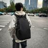 School bag for male high school students, simple and versatile computer travel bag, light casual backpack, large-capacity college student backpack.