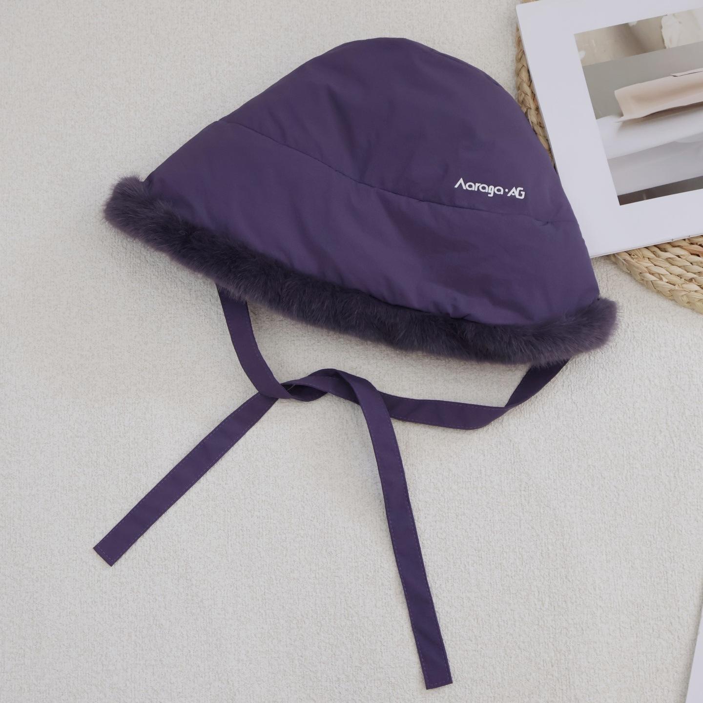 

Шапка-ушанка женская зимняя бархатная ветрозащитная, теплая и морозостойкая шапка-авиатор one size фиолетовый