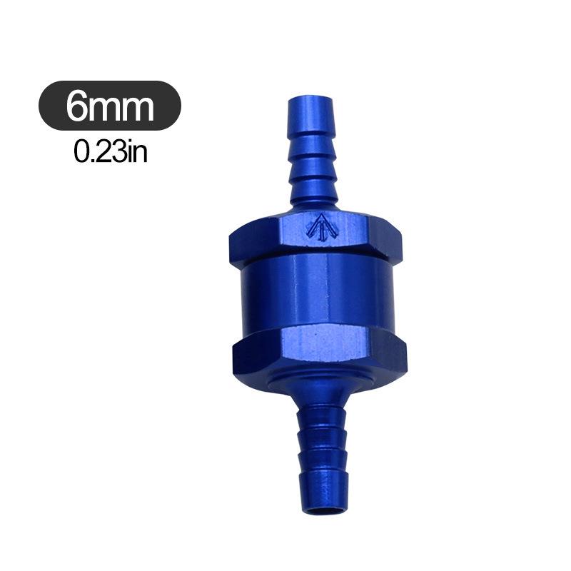 Aluminum Alloy Fuel Hand Pump with One-Way Check Valve (6-12MM)