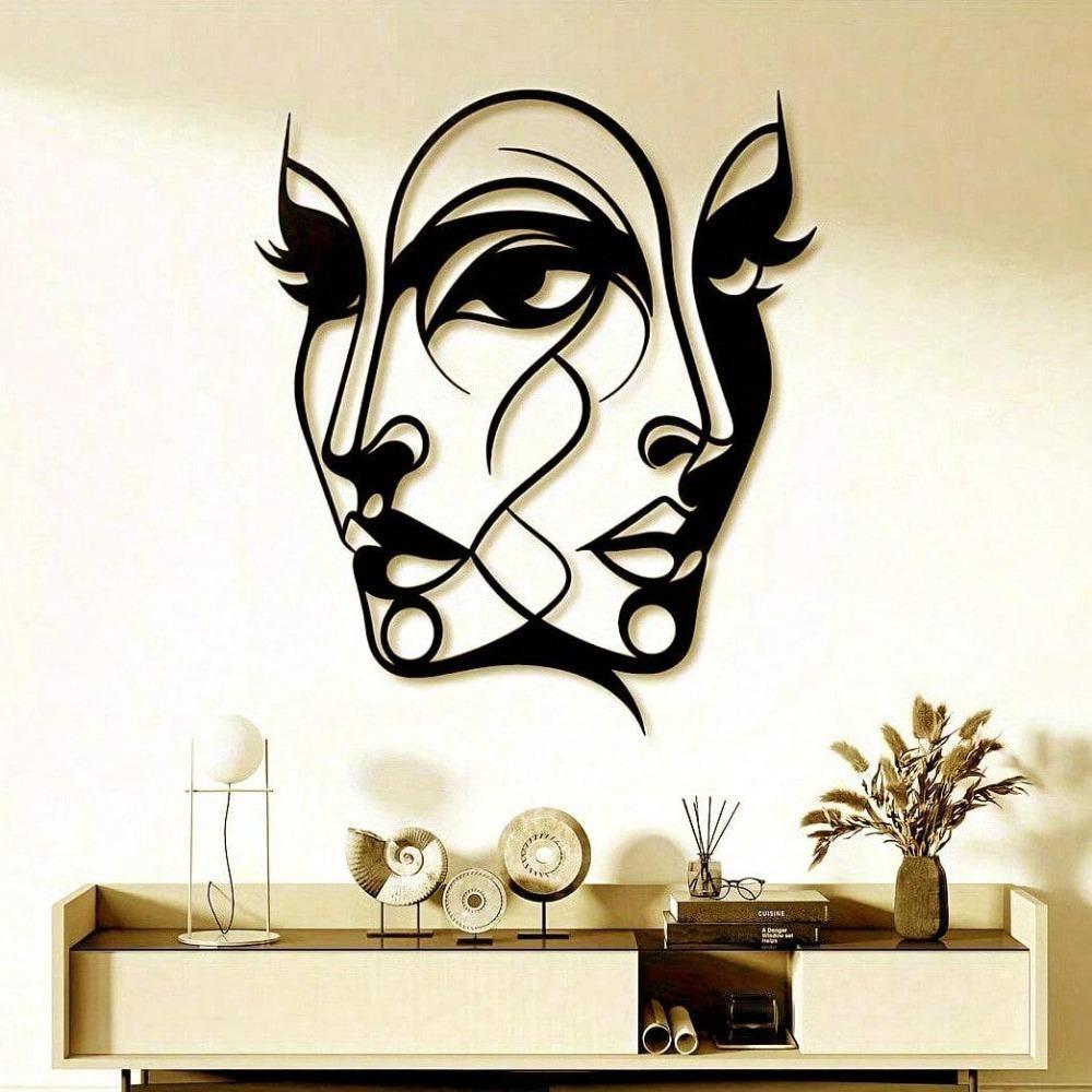 

Metal Wall Art Wrought Iron Home Decor Holiday Gift for Christmas Easter 40x35.2 різнокольоровий
