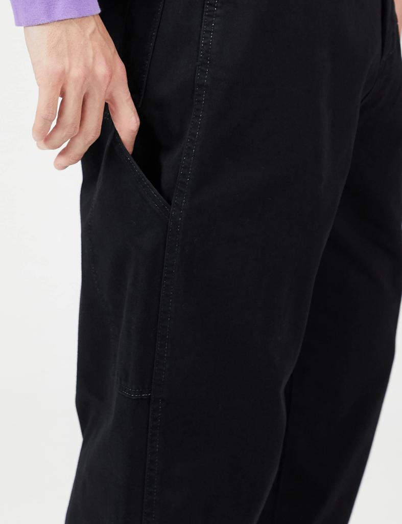 Edwin STEPMARK Painter Denim Size L Pants, Wide-leg Pants, UNE208, Black,