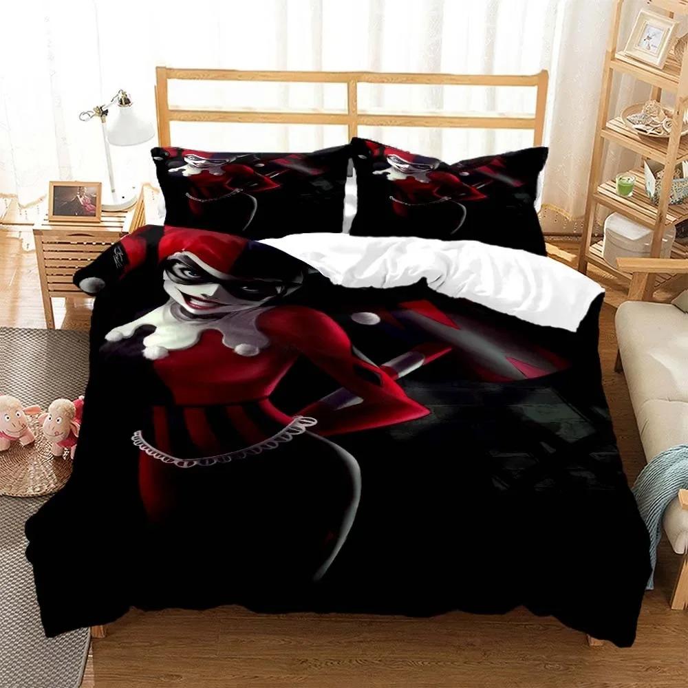 Ugly Girl Digital Print Polyester Bedding Sets Child Kids Covers Boys Bed Linen Set For Teens Bedding Set Bed Comforter Set