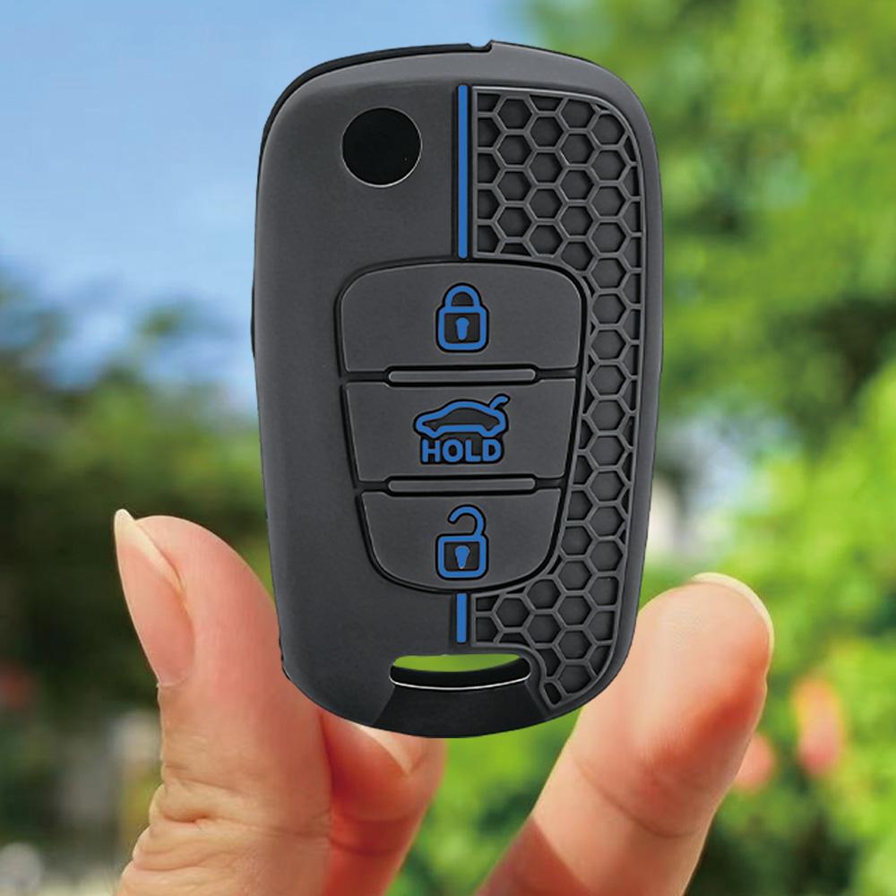 Silicone For Hyundai I20 I30 Ix20 Ix25 Ix35 Elantra Accent Car Key Case Cover For Kia Sportage Rio Soul Optima Ceed Pro K5 Pride