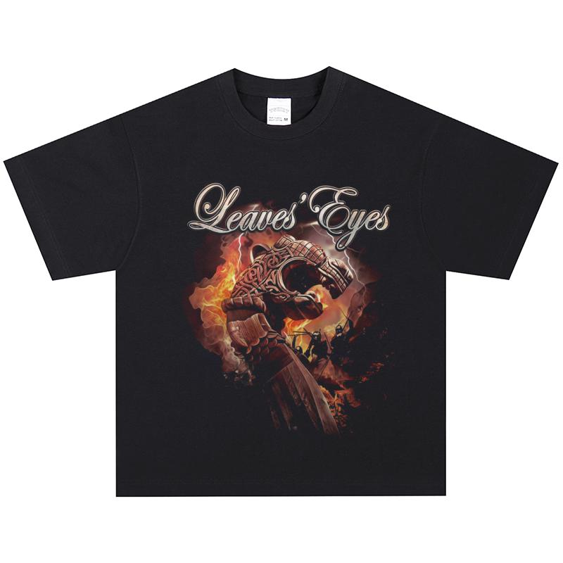 Leaves Eyes T-Shirt, Soft Fabric Casual Daily Wear S