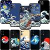 BF66 Great Wave Off Kanagawa Soft Shell Phone Case for Xiaomi Poco C40 C50 C51 C55 C65 C71 C75 F3 F5 F6 F7 M2 M3 Pro Ultra