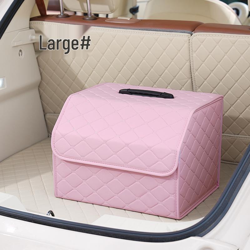 Leather Multi-Function Folding Car Trunk Storage Box