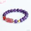 Ximang Ximang Bracelet Strawberry Quartz Pi Xiu Women's National Fashion Nine Off Fire  S4090306