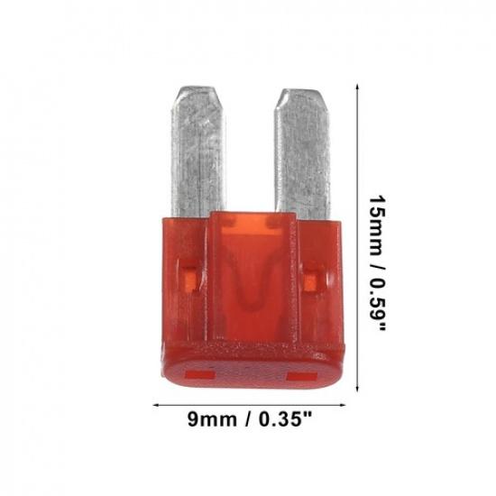 FIVE 10A 10Amp Car Mini Blade Fuses for Marine RV Camper Boat Truck Universal
