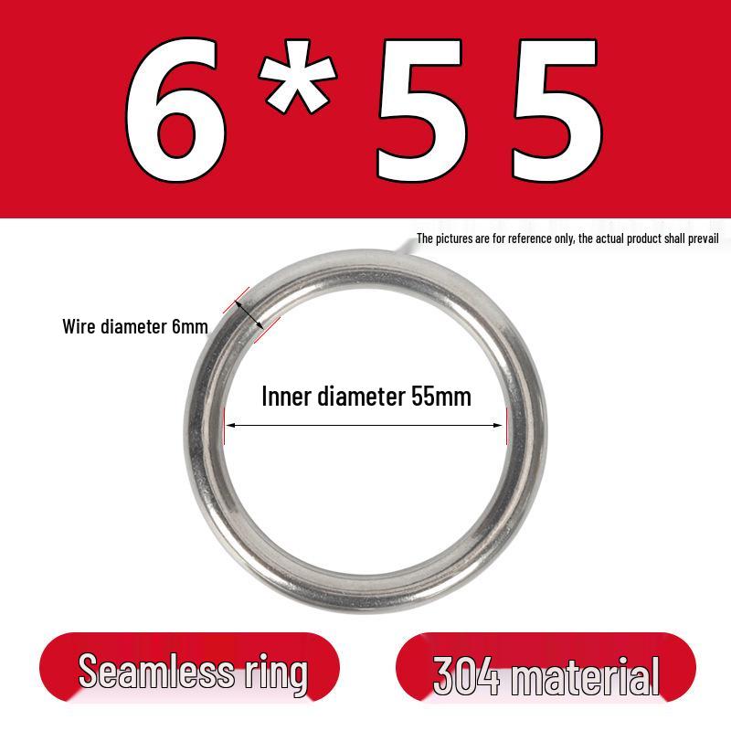 Stainless Steel Seamless O-Ring: Corrosion-Resistant Accessory for Handbags and Pet Gear