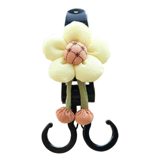 Blumen Roller Lenkerhalterung Haken Verstellbares Gurtband Robuster Roller Elektrofahrrad Lenkergriff Aufhänger mit Doppelhaken
