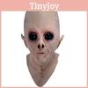 Creepy Latex Ufo Alien Head Full Mask For Halloween Costume Party Fun And Excitement