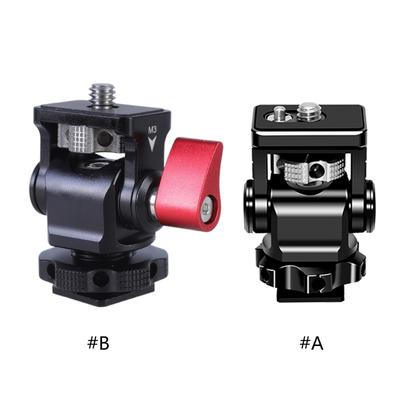 Rotary and Tilt Camera Monitors Bracket Easy Adjustment With/no Thumbscrew Ensures Stability Adjustable Mount Stand