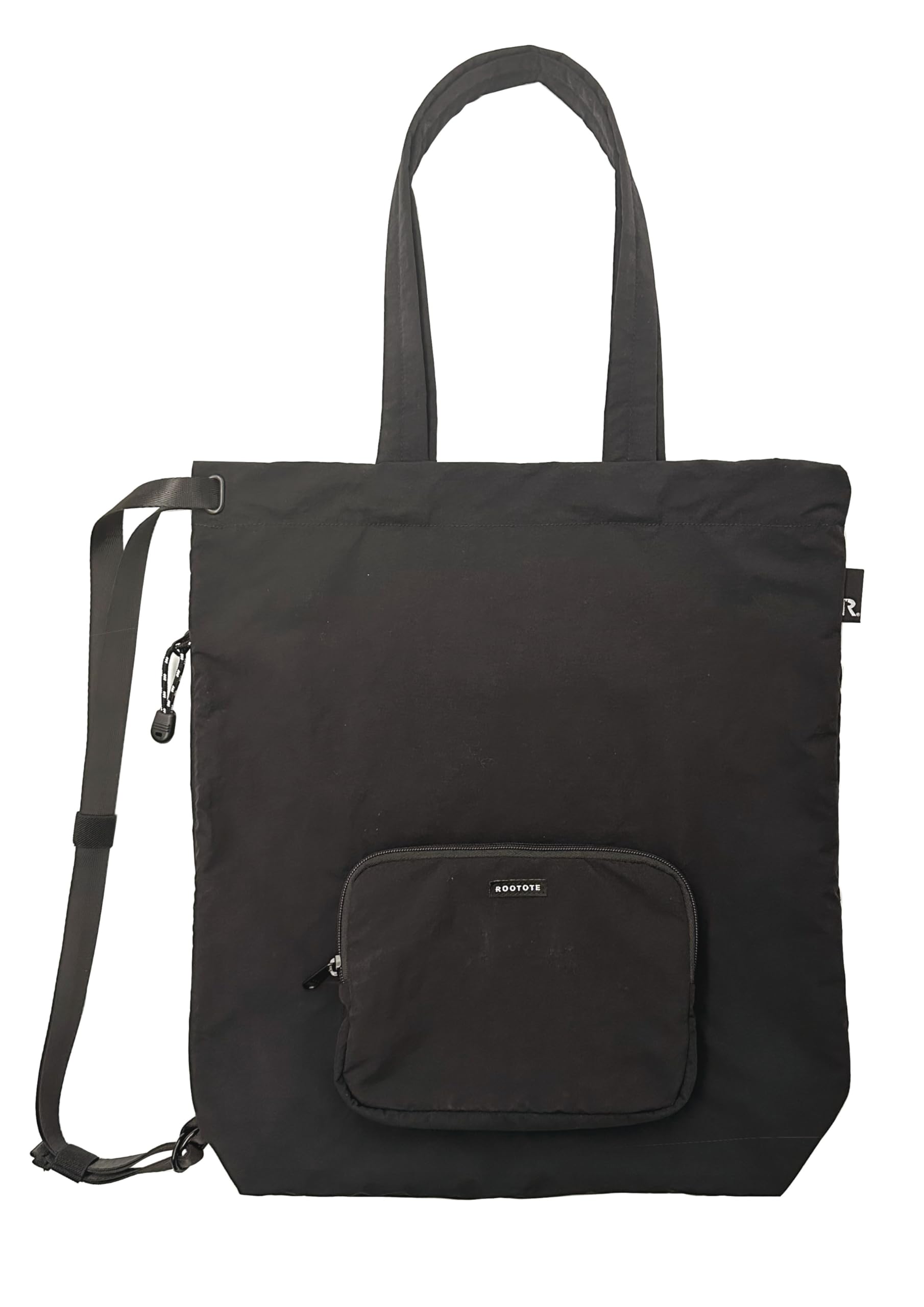 

1315 Складной легкий водоотталкивающий рюкзак 3WAY Tote Bag SN CEOROO delta CEOROO 01 Черный [Rootote] Packable-B