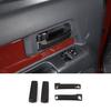 ABS Carbon Fiber Inner Door Handle Frame Cover Trim for Toyota FJ Curiser 07-21