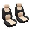 9pcs Auto Seat Cover Protector Set Breathable Dustproof Universal Accessory for 5Seats CarBeige