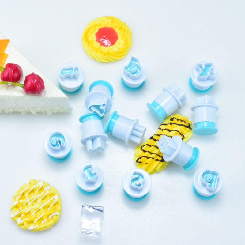 Baking Mold Cookie Cutter Letter Number Baking Pastry Molds Cake Decorating Cupcake Making Fondant Cutting Kitchen Tools TMZ