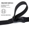 Outdoor Tactical Quick-Release Elastic Belt with Adjustable Interlocking Buckle for Youth Military Training