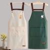 Waterproof and Oil-resistant Apron, Household Kitchen Work Clothes Apron