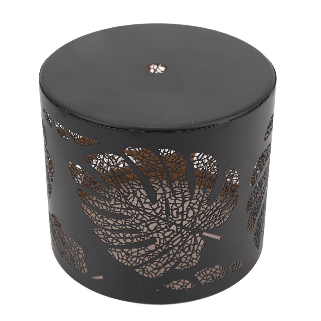 Round Hollow Candle Holder Fireproof Vintage Decorative Candle Stand for Indoor Outdoor Events