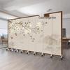 Antique Landscape Folding Screen: Living Room/Entryway Partition