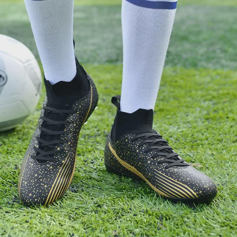 Tacos de Fútbol de Césped Artificial Unisex para Adolescentes y Niños | AG Tacos Largos & TF Tacos Cortos | Ideal para Entrenamientos Deportivos y Competiciones