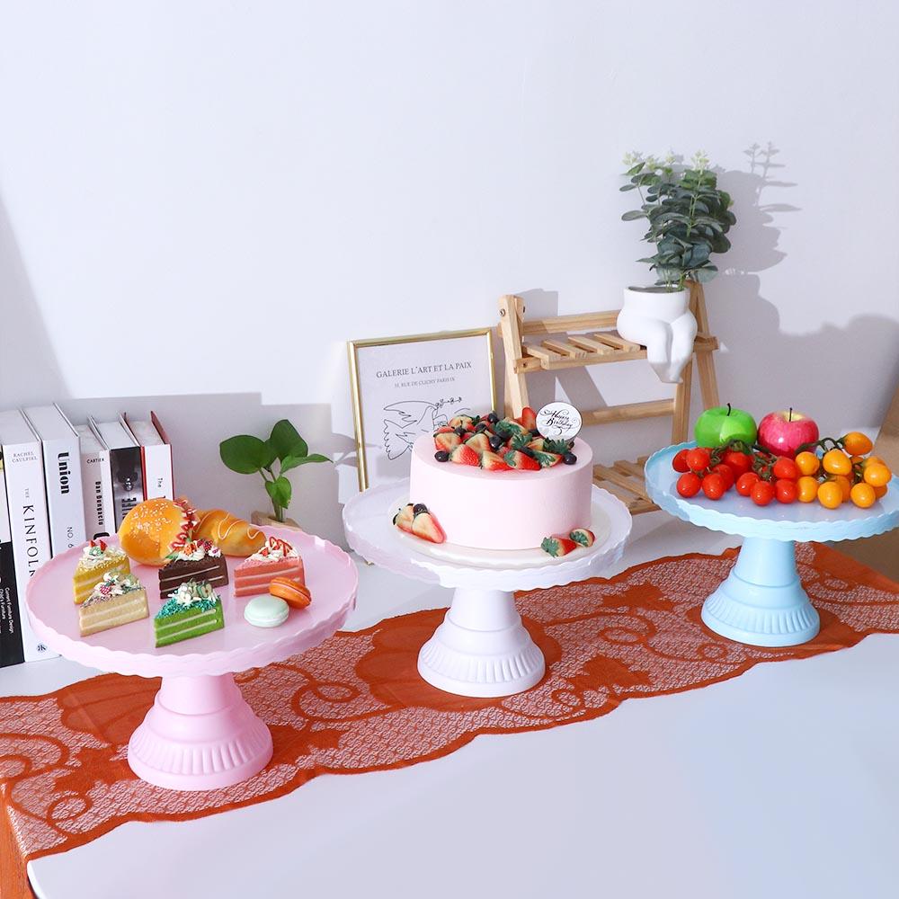 Home Afternoon Tea Wedding Decoration Desktop Tray Dessert Storage Holder Cake Stand Display Rack