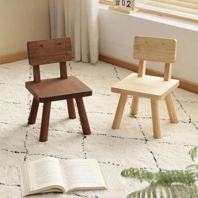 Solid Wood Mini Cookie Stool Children's Creative Small Bench Changing Shoes Ottoman for Living Room Decor Chair Furniture