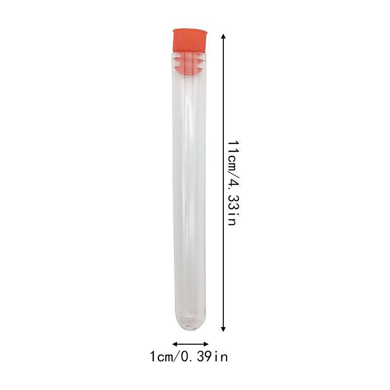 Porte-aiguille transparent: Bouteille de Rangement Compacte en Plastique pour Accessoires de Couture DIY