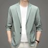 Casual Suit Men's Solid Color Breathable Small Suit Thin Jacket