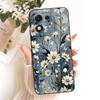 For Honor X70i X 70i 5G Case  Luxury Flower Bow  Painted Cover Case for HonorX70i ABR-AN00 Silicone Casing Shell Back Cover