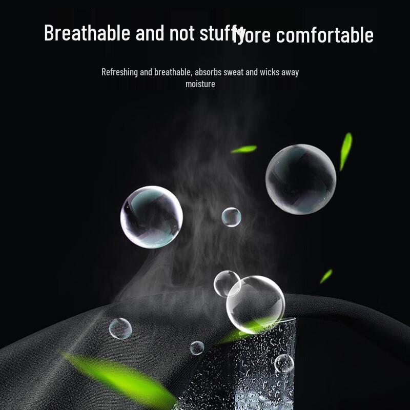 ROMON Men's Ice Silk Business Casual Trousers