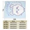 C-Chiikawaa White Momonga Blankets Fleece Spring/Autumn  Multi-function Super Warm Throw Blankets for Bedding Couch Rug Piece