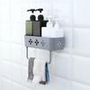 Bathroom Tools Wall Shelf Shower Storage Rack Bathroom Towel Holder Bathroom Accessories Shelves for Shampoo Holder Organizer LS