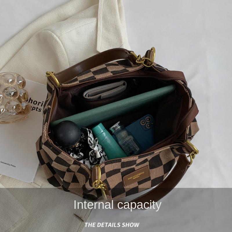 Tragetasche mit Leopardenmuster, Umhängetasche aus Vintage-Canvas, modische Handtasche für Schule, Arbeit und Einkaufen