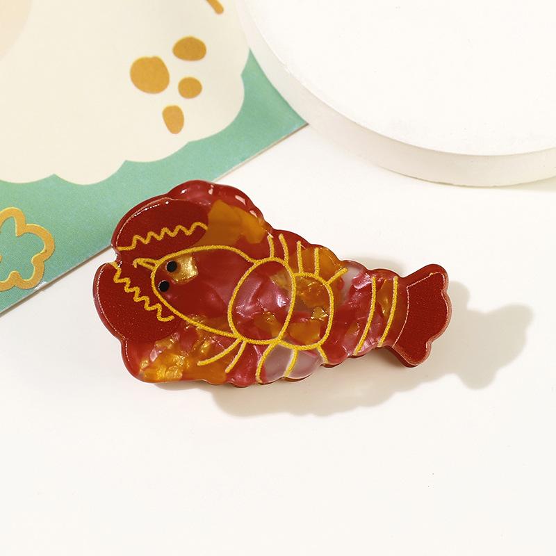 

Милая ацетатная заколка-краб с морским животным: Ракушка, Дельфин, Морская звезда, Дизайн щенка