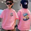 Nickelodeon Latest Childrens Cartoon Print Pure Cotton softTshirt for Mediumsized Childrencomfortable Top for Older Children