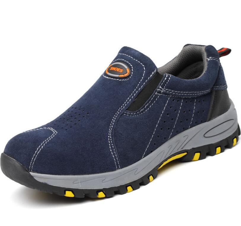 Breathable safety steel toe cap shoes anti-smashing anti-piercing work shoes  werksneakers zapatos de seguridad hombre H820