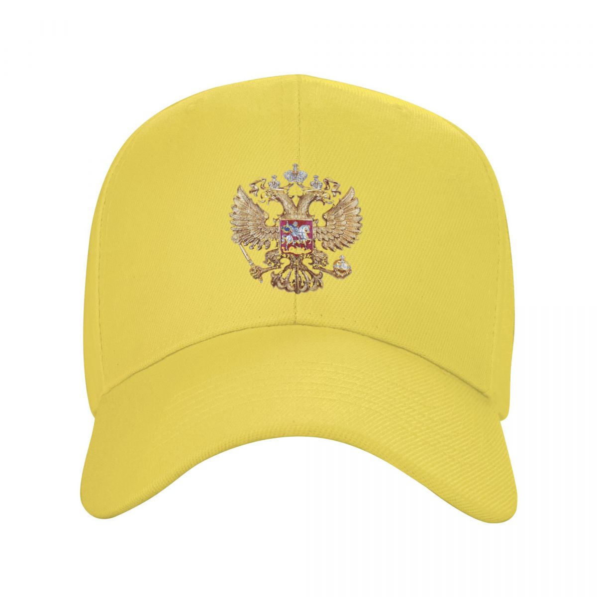 

Бейсбольная кепка с гербом России на заказ, солнцезащитная женская регулируемая кепка унисекс с российским флагом, летняя шляпа для папы Baseball Cap