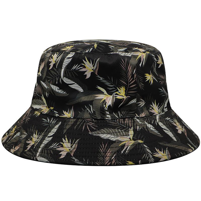 Double-sided Bucket Hat for Male and Female Couples, Black Spring and Summer Big Head Circumference Hat, Summer Sun Protection Hat, Sun Visor Hat