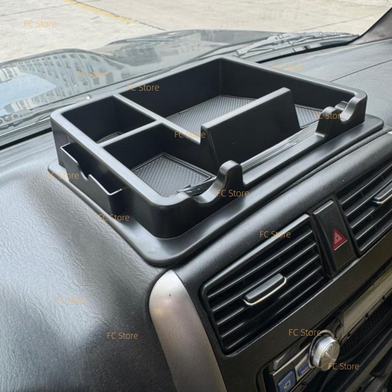 Für Suzuki Jimny 1998-2018 JB33 JB43 Auto Mittelkonsole Armaturenbrett Aufbewahrungsbox Handyhalter Innenzubehör