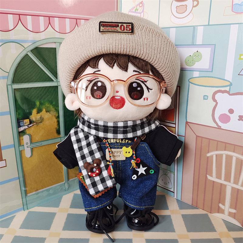 Chen Junming 20cm 4th Gen Star Plush Doll - Cotton Humanoid Toy Holiday Gift