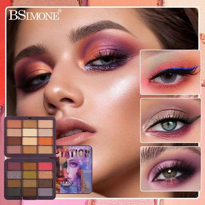Eyeshadow Blush Palette Matte Highlight 24 Colors Rouge Cream Long-Lasting Waterproof Concealer Plate Christmas Gift