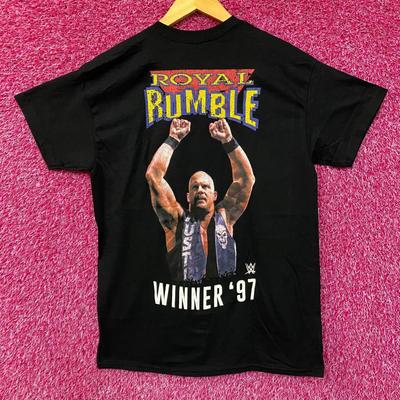 T-Shirt WWE Stone Cold Vincitore Royal Rumble '97